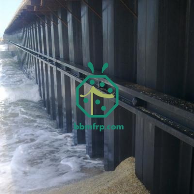 Flood Wall Composite Sheet Piling Profile